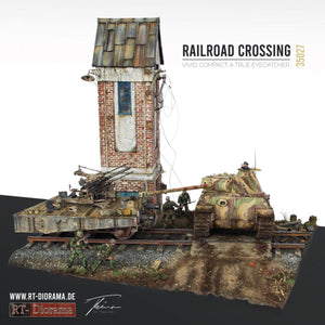 RT-Diorama 35027 Diorama-Base: Railroad Crossing 1/35 – zdjęcie 2