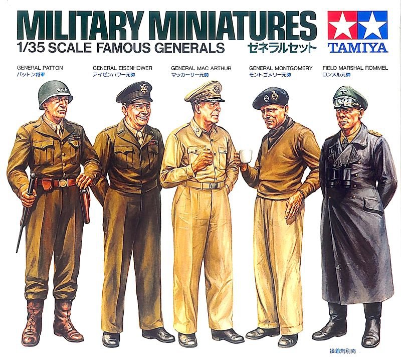 Tamiya 35118 Famous Generals 1/35