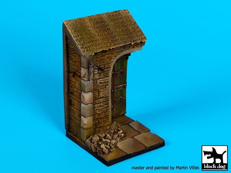 Black Dog D35073 House door base 1/35 – zdjęcie 3