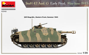Mini Art 35349 StuH 42 Ausf. G Early Prod. May-June 1943 1/35 – zdjęcie 7