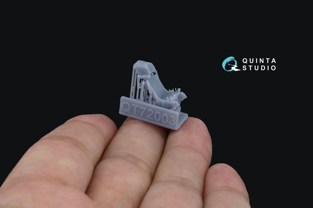 Quinta Studio QD+72150 MiG-29 9-13 3D-Printed coloured Interior on decal paper (7278 Zvezda) (with 3D-printed resin part) 1/72 – zdjęcie 9