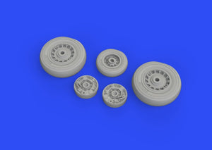 Eduard 672229 Buccaneer S.2C wheels for AIRFIX 1/72 – immagine 2