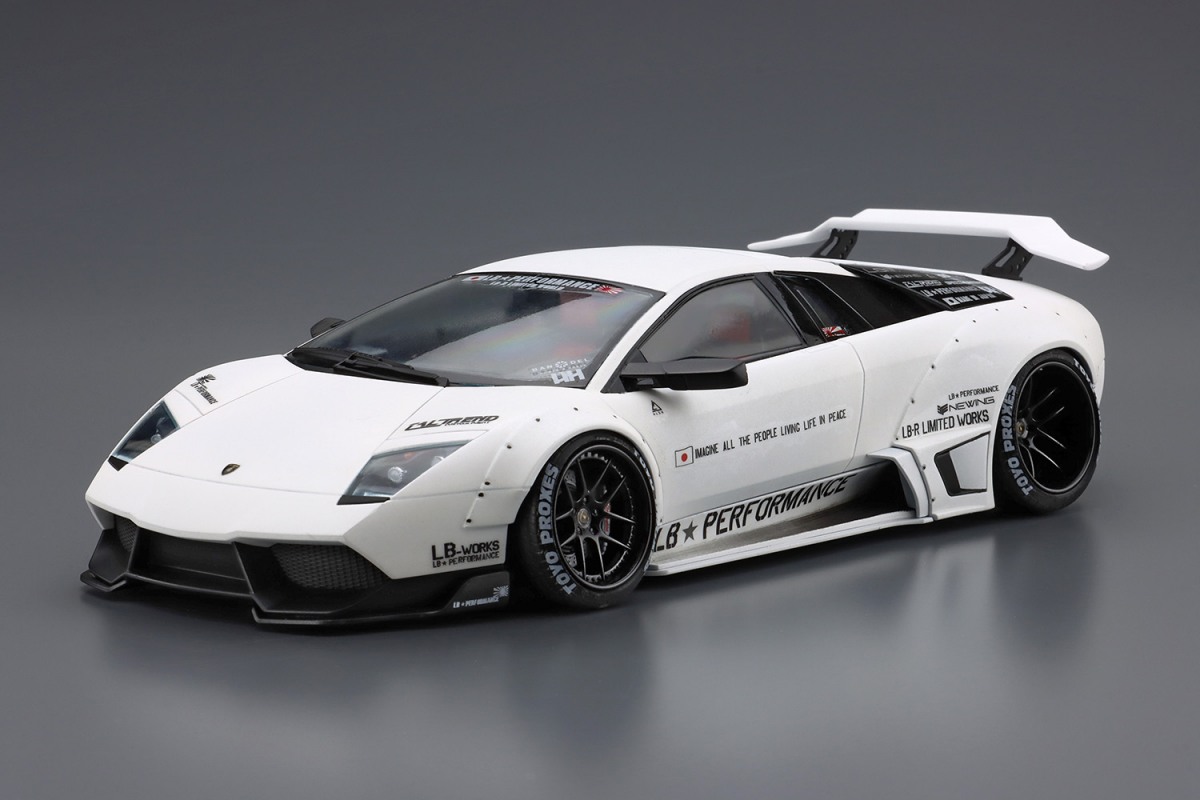 Aoshima 05992 LB-Works Lamborghini Murcielago Ver. 1 1/24 – zdjęcie 2