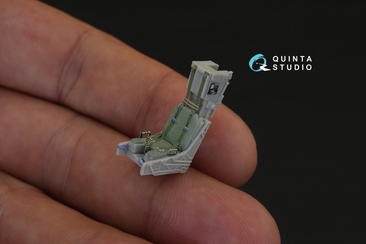 Quinta Studio QD48146 F-CK-1С 3D-Printed &amp;amp; coloured Interior on decal paper (for AFV club kit) 1/48 – zdjęcie 2