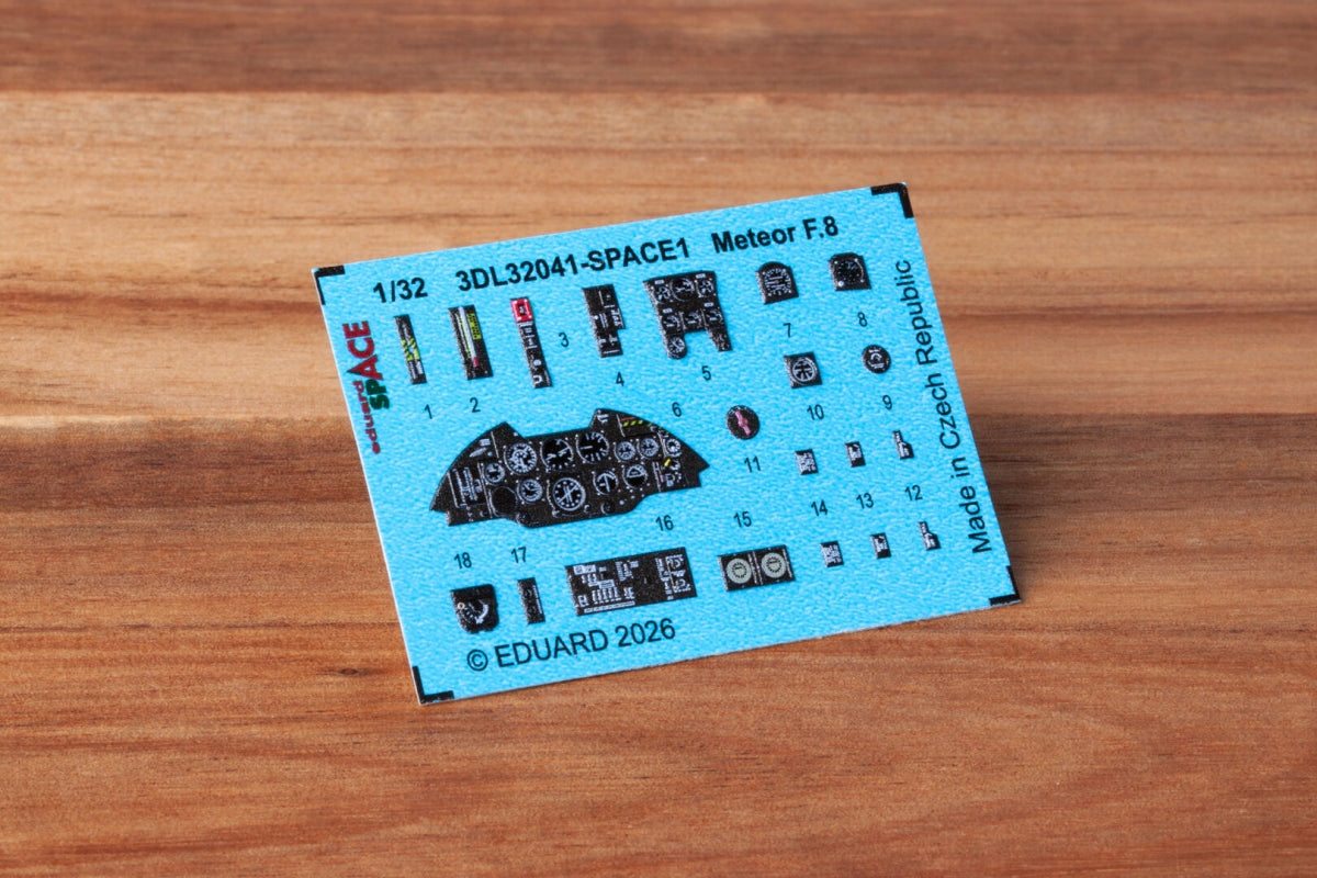 Eduard 3DL32041 Meteor F.8 SPACE for REVELL 1/32