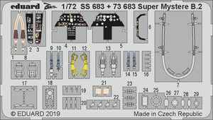 Eduard 73683 Super Mystere B.2 1/72 SPECIAL HOBBY – zdjęcie 2
