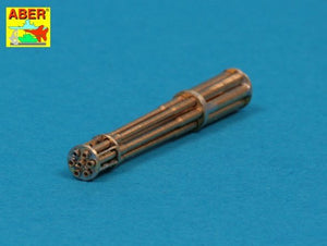 Aber A48 050 Set of barrels for 20 mm gun M61A1used in modern US Force aircrafts 1/48 – zdjęcie 6
