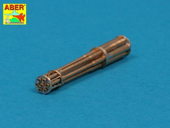 Aber A48 050 Set of barrels for 20 mm gun M61A1used in modern US Force aircrafts 1/48 – zdjęcie 6