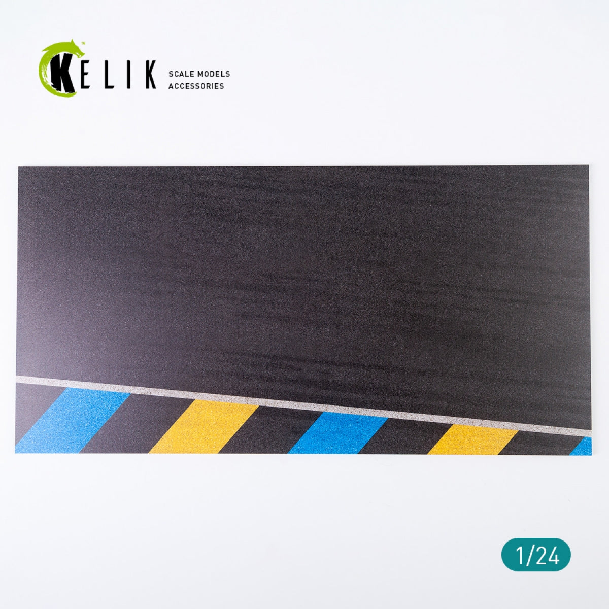 KELIK KS24004 ASPHALT ROAD 24 HOURS OF LE MANS TYPE 2 BASE - ACRYLIC 3 MM (180 X 357 MM) 1/24 – zdjęcie 2