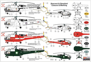 Kovozavody Prostejov KPM0151 Alouette III International 1/72 – zdjęcie 2