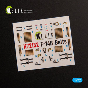 KELIK K72152 F-14B - interior 3D decals for GWH kit 1/72 – image 3