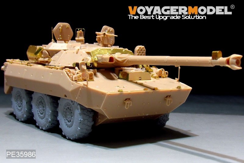 Voyager Model PE35986 Modern French AMX-10RCR Tank Destroyer Basic For TigerModel 4602 1/35 – image 2