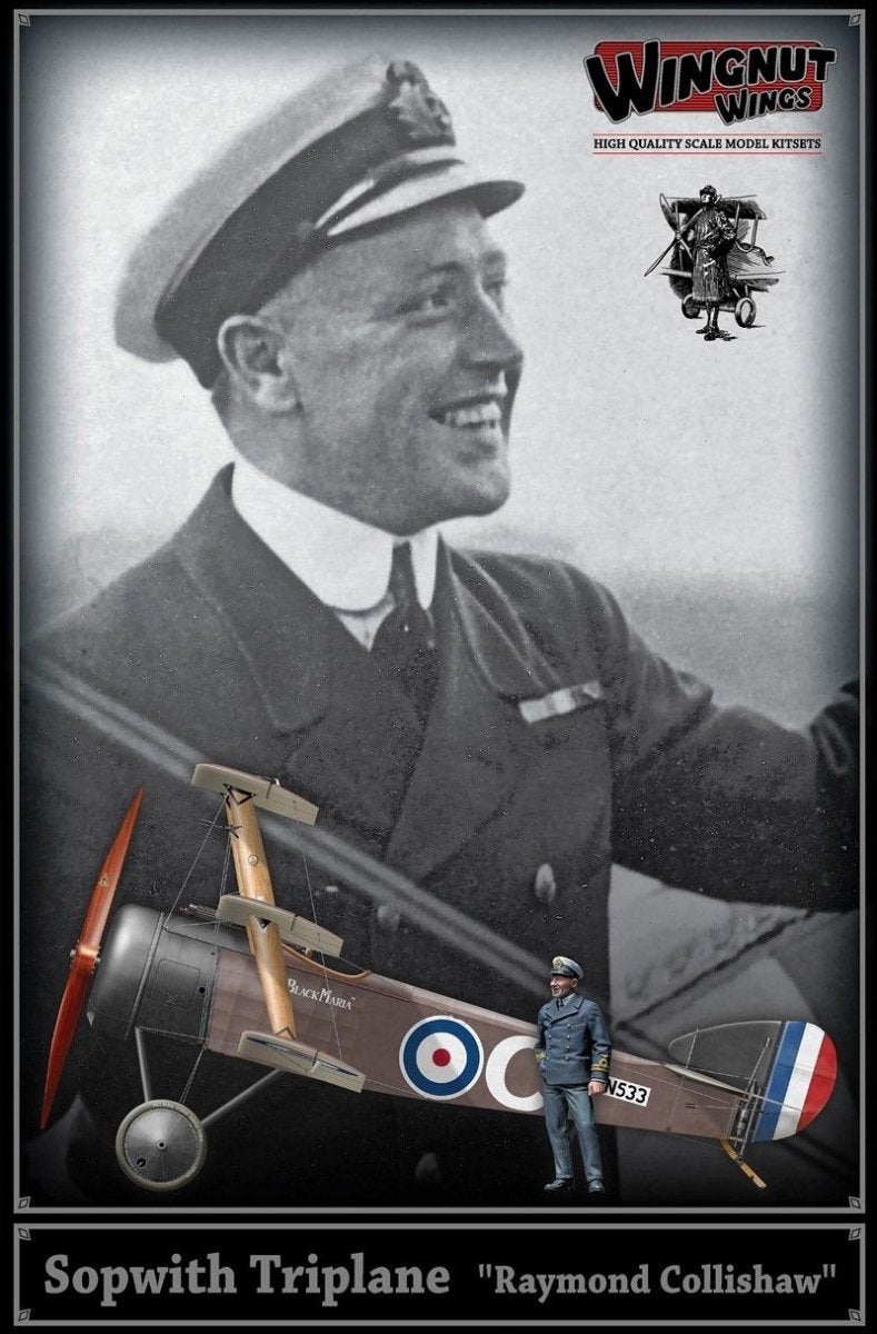 Wingnut Wings 32607 Sopwith Triplane "Raymond Collishaw" With Resin Figure 1/32