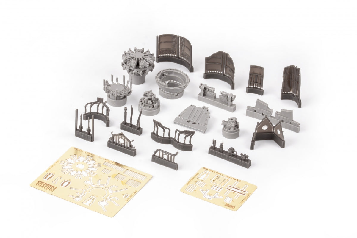 Eduard 648941 Fw 190A-7 engine &amp;amp; fuselage guns Eduard 1/48