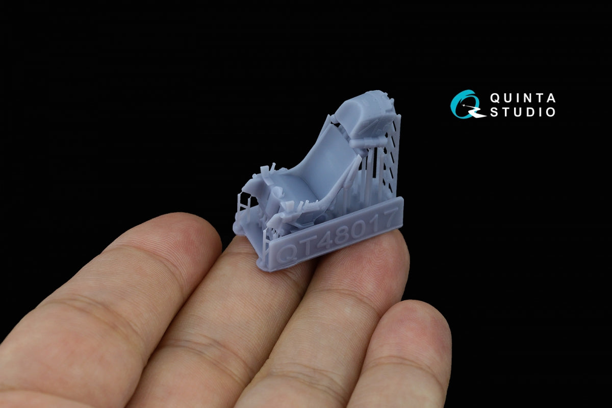 Quinta Studio QR+48061 K-36DM Series2 (early) ejection seat (for MiG-29, MiG-31, Su-27, Su-33 aircraft until 2007) (All kits) 1/48 – zdjęcie 5