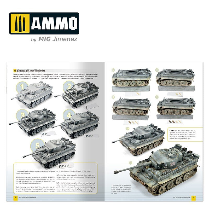 Ammo of Mig 6131 AMMO Modeling Guide – How to Paint with the Airbrush (English) – zdjęcie 8
