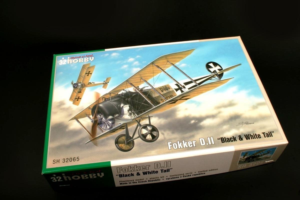 Special Hobby 32065 Fokker D. II Black &amp;amp; White Tail 1/32 – image 2