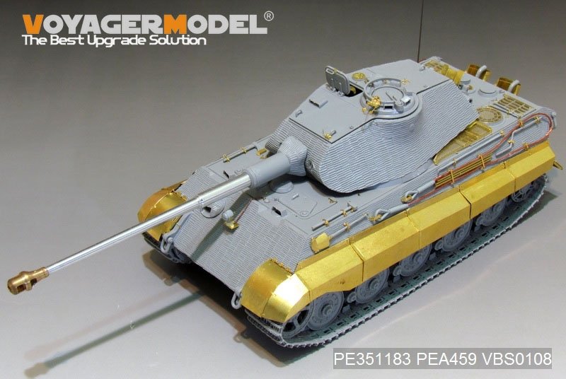 Voyager Model PE351183 WWII German King Tiger (Porsche Turret)（For DRAGON/ZVEZDA kit) 1/35 – image 5