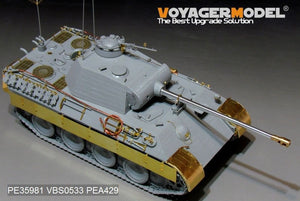 Voyager Model PE35981 WWII German Panther A Tank Basic For TAKOM 1/35 – immagine 7