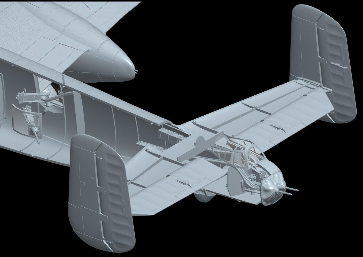 HK Models 01E037 B-25H Mitchell Gunships over CBI 1/32 – zdjęcie 8
