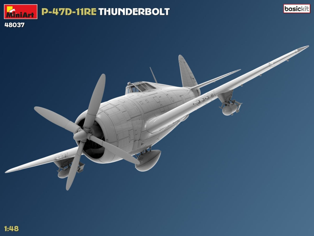 MiniArt 48037 P-47D-11RE Thunderbolt. Basic Kit 1/48 – zdjęcie 3