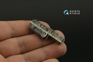 Quinta Studio QD35117 AH-64D Extended forward avionics bays 3D-Printed &amp;amp; colored Interior on decal paper (Meng) 1/35 – image 9