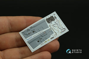 Quinta Studio QD32141 F-104G 3D-Printed &amp;amp; colored Interior on decal paper (Italeri) 1/32 – image 6