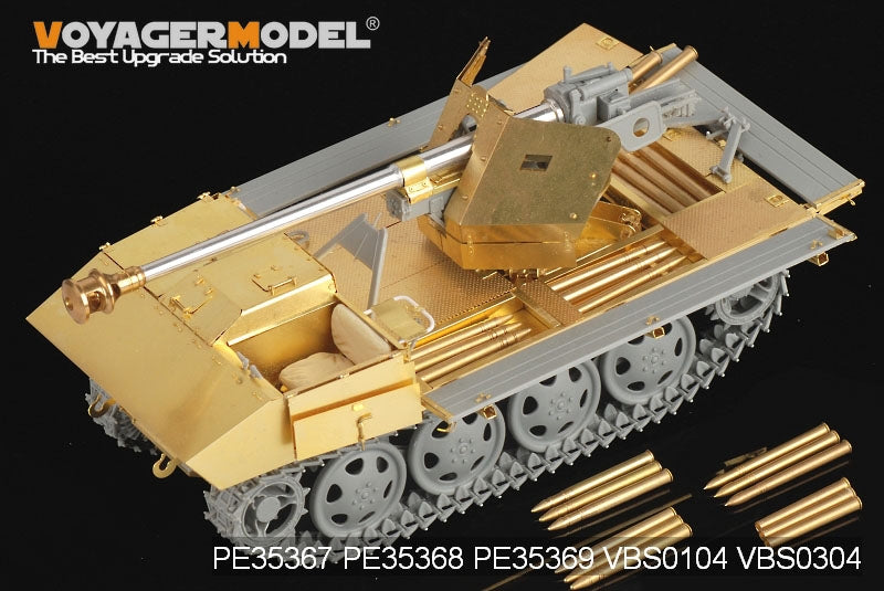 Voyager Model PE35368 WWII German 75mm PaK 40/4 auf Steyr RSO driver&amp;#39;s cabin For DRAGON 6640 1/35 – image 3