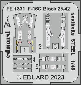 Eduard BIG49365 F-16C Block 42 till 2005 KINETIC MODEL 1/48 – zdjęcie 5