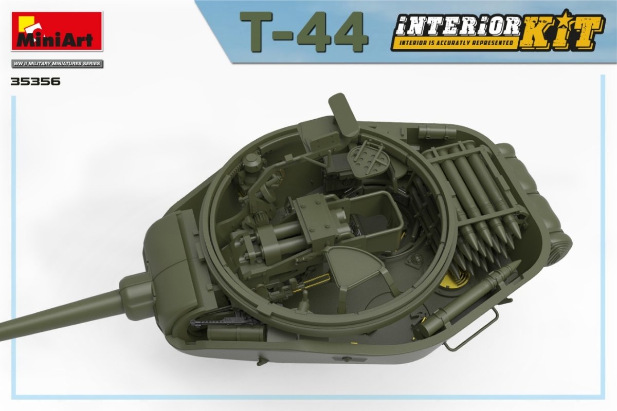 MiniArt 35356 T-44 INTERIOR KIT 1/35 – zdjęcie 9