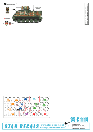 Star Decals 35-C1114 Lebanese Tanks &amp;amp; AFVs 7 1/35 – image 2