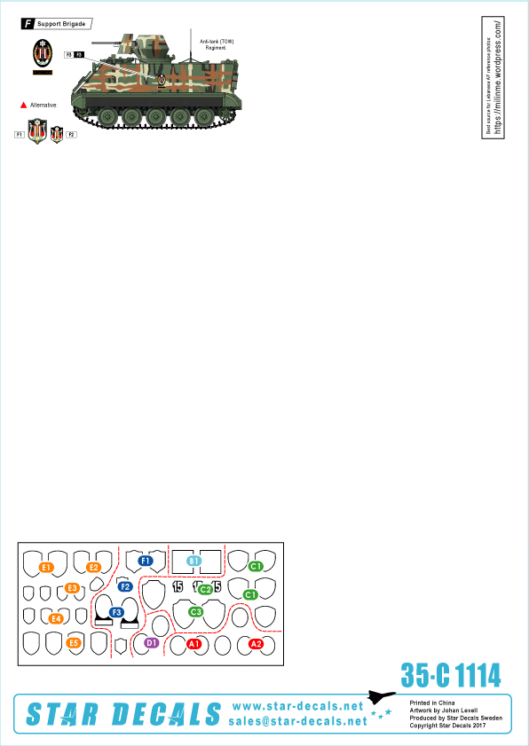 Star Decals 35-C1114 Lebanese Tanks &amp;amp; AFVs 7 1/35 – image 2