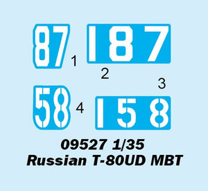 Trumpeter 09527 Russian T-80UD MBT 1/35 – image 3