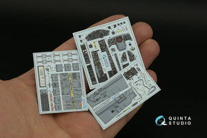 Quinta Studio QD32180 F-104S 3D-Printed coloured Interior on decal paper (Italeri) 1/32 – immagine 2