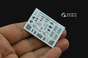Quinta Studio QD32227 MiG-29UB 3D-Printed &amp;amp; colored Interior (Trumpeter) 1/32 – image 9