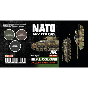AK Interactive RCS131 NATO AFV Colors 3x17ml – zdjęcie 2