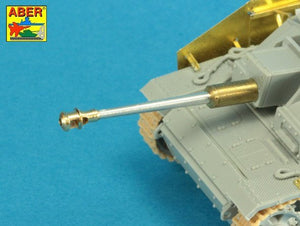 Aber 72L-65 German StuK.40 L/48 7.5 cm Bartel with middle model muzzle brake for StuG. III Ausf.G late &amp;amp; StuG. IV - early (1/72) – image 4