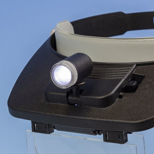 Lightcraft LC1764LED LED Headband Magnifier Kit with Bi-Plate Magnification – zdjęcie 2