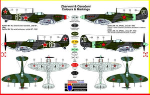 Kovozavody Prostejov KPM0068 Supermarine Spitfire Mk.Vb Red stars 1/72 – image 2