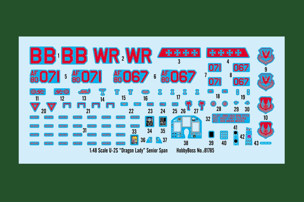 Hobby Boss 81785 U-2S “Dragon Lady” Senior Span 1/48 – zdjęcie 4