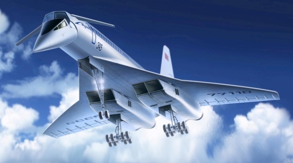 ICM 14401 Tu-144 &amp;quot;Charger&amp;quot;, Soviet Supersonic Passenger Aircraft 1/144
