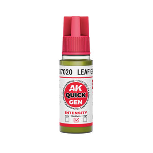 AK Interactive AK17020 LEAF GREEN – QUICK GEN COLOR 18ml