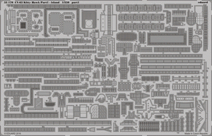 Eduard 53170 CV-63 Kitty Hawk pt.1 - island TRUMPETER 1/350 – zdjęcie 2