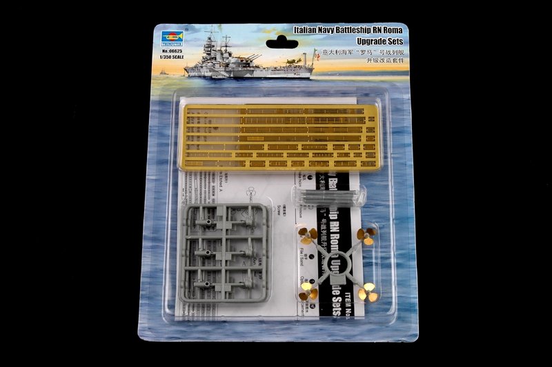 Trumpeter 06625 Italian Navy Battleship RN Roma Upgrade Sets 1/350
