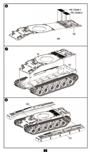Modelcollect UA72193 Soviet T-80 Main Battle Tank 1970S-1990S N in1 1/72 – image 5