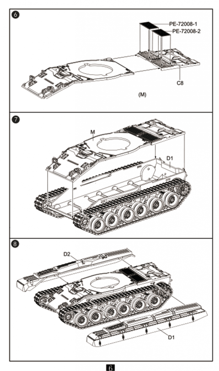Modelcollect UA72193 Soviet T-80 Main Battle Tank 1970S-1990S N in1 1/72 – image 5