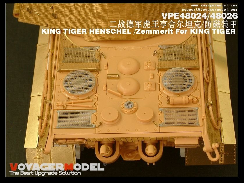 Voyager Model VPE48024 KING TIGER HENSCHEL 1/48 – zdjęcie 8