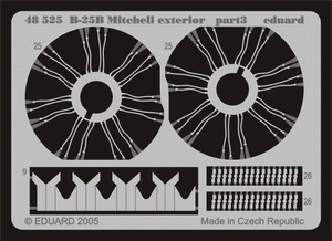 Eduard BIG4861 B-25B 1/48 ACCURATE MINIATURES – immagine 7