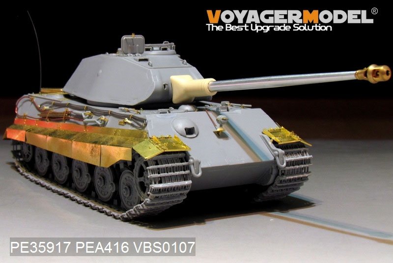 Voyager Model PE35917 WWII German King Tiger Initial Version Basic for TAKOM 1/35 – zdjęcie 6