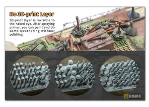 Liang 0421 3D-Print Russia Grenade WWII x 58 1/35 – zdjęcie 2